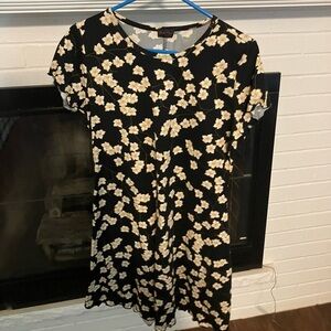 Knee length dress Dark blue & cream Size 1X